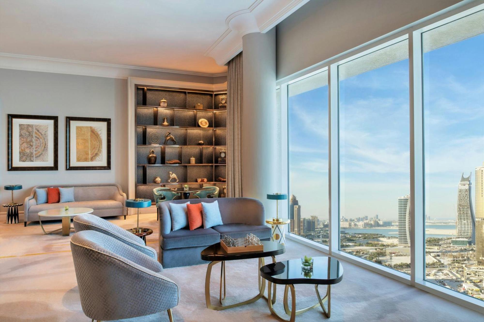 מלון The Ritz-Carlton, דוחה מראה חיצוני תמונה A living room at the Address Downtown Dubai
